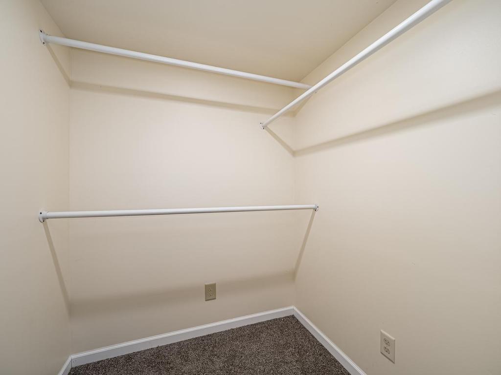 basement bedroom closet