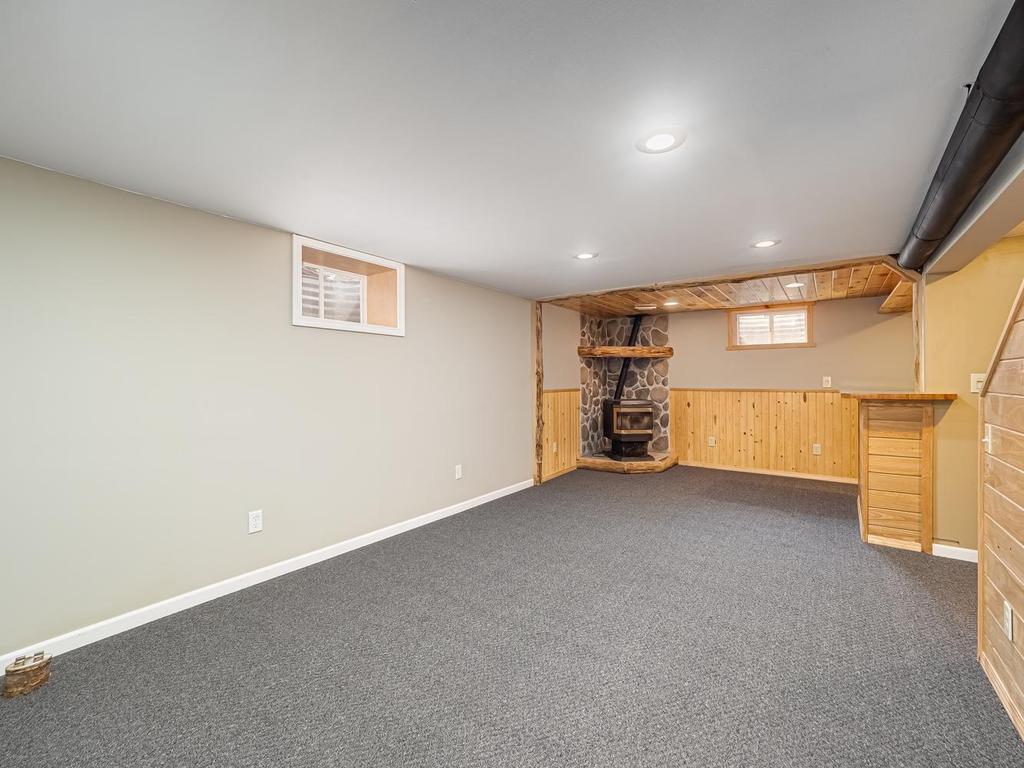 basement family room