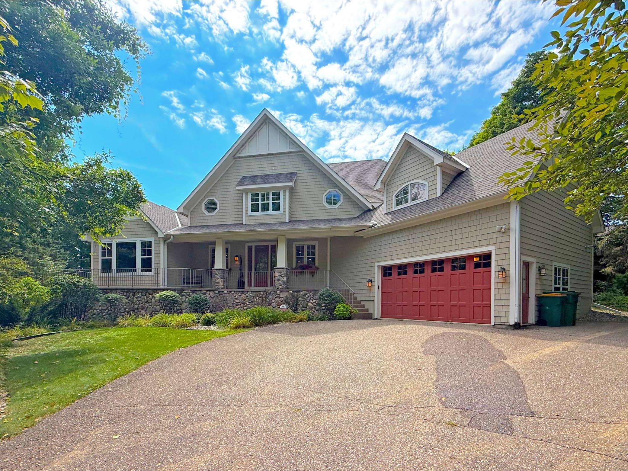 Take-in the roadside view of the property with wonderful curb appeal. This beautiful home was custom-built in 2003 by Kapstone Builders.