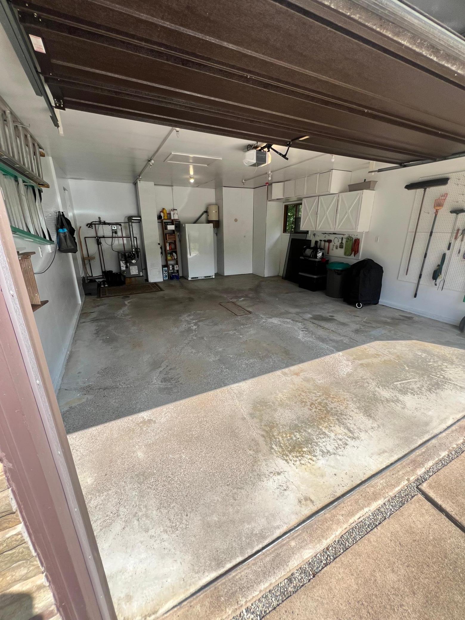 Attached garage