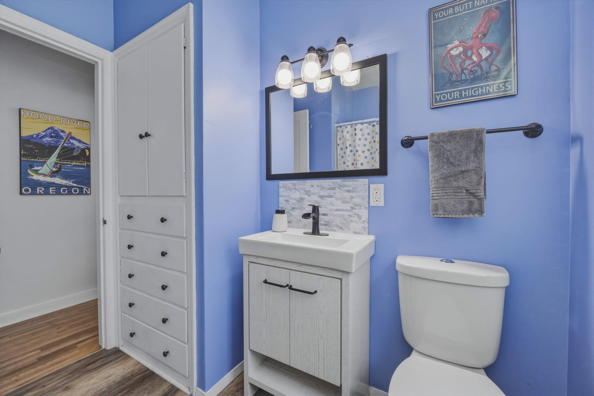 Main Level Full Bathroom
