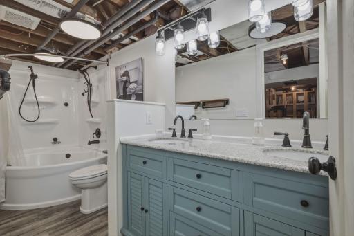 Updated Lower Level Full Bathroom!