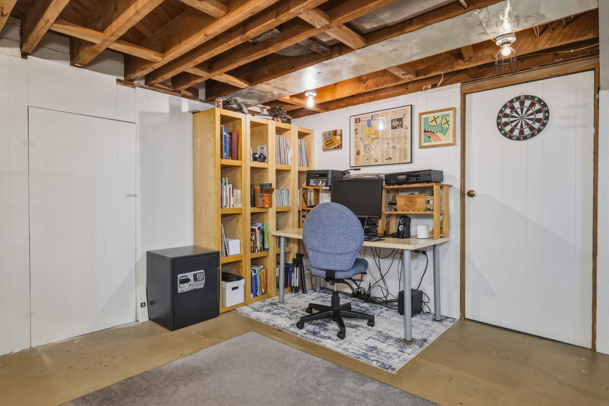 Rec Room with Office Space!