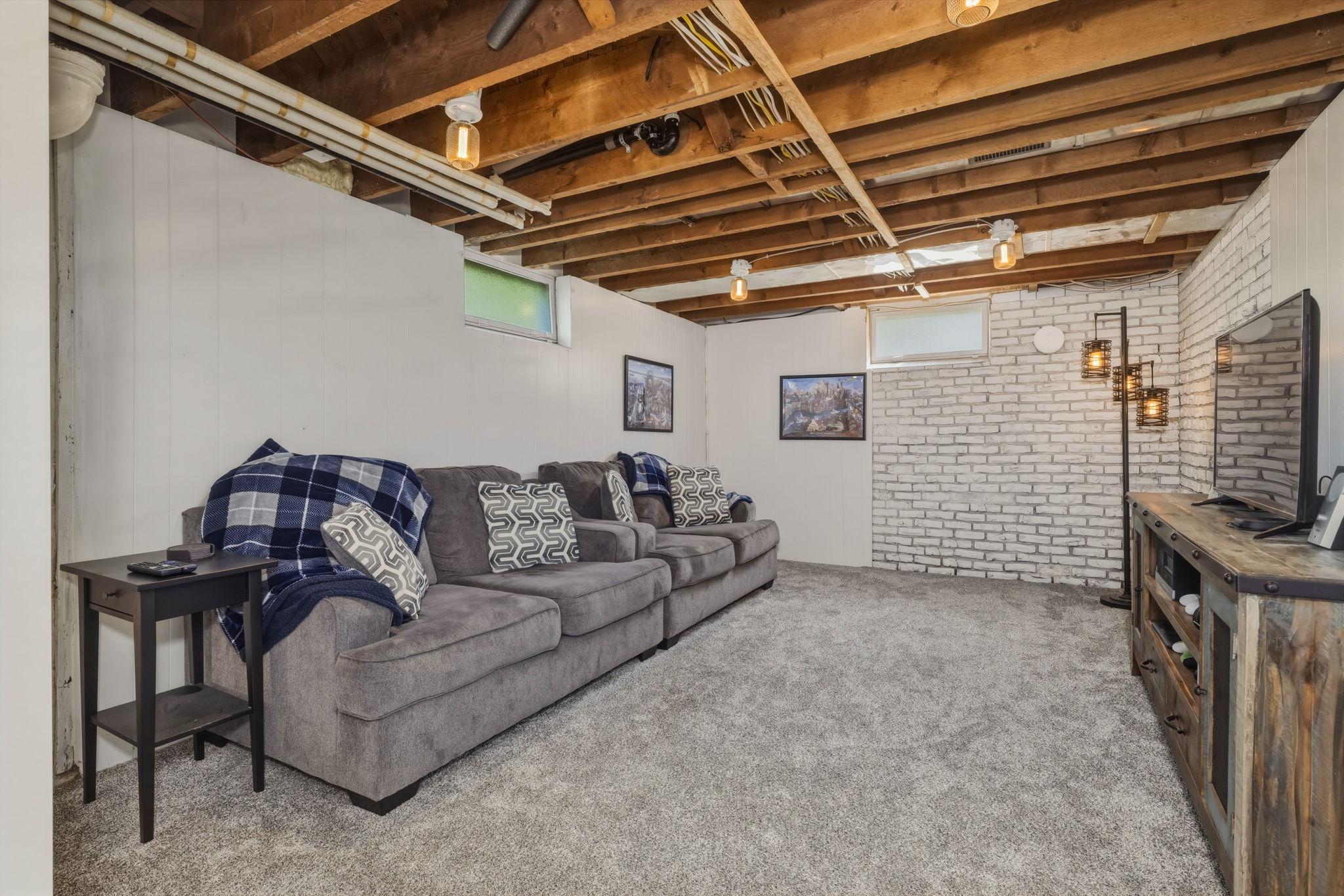 Bonus Lower Level Family Room!