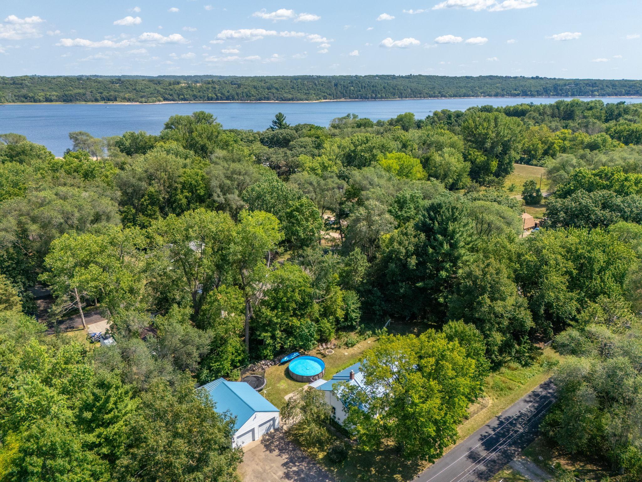 Just a few steps to Lake Saint Croix Beach!