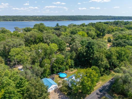 Just a few steps to Lake Saint Croix Beach!