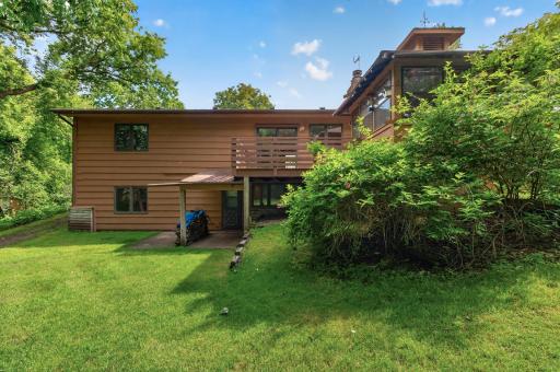 Such a lush, private backyard!