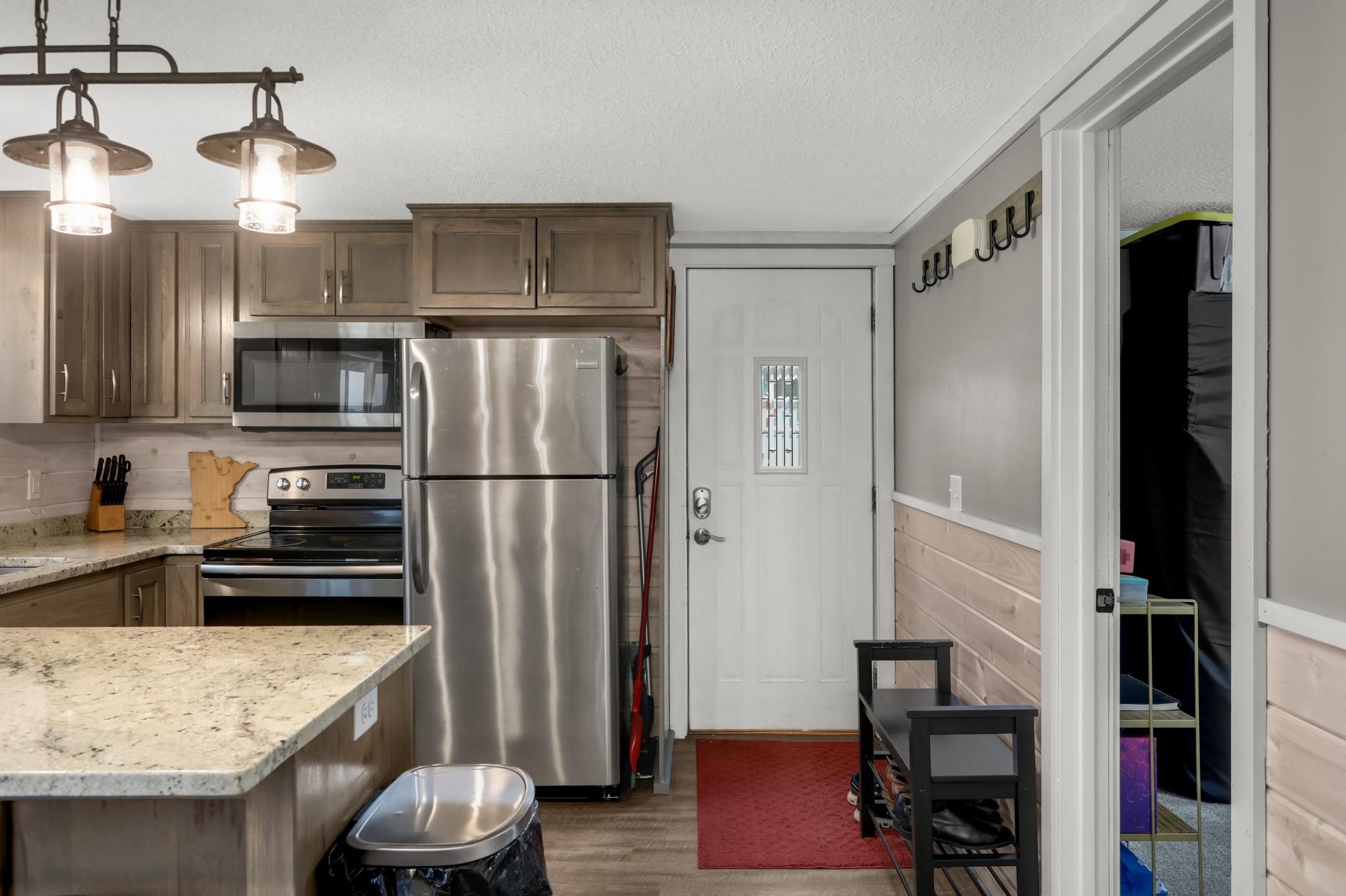 Entryway into the home.