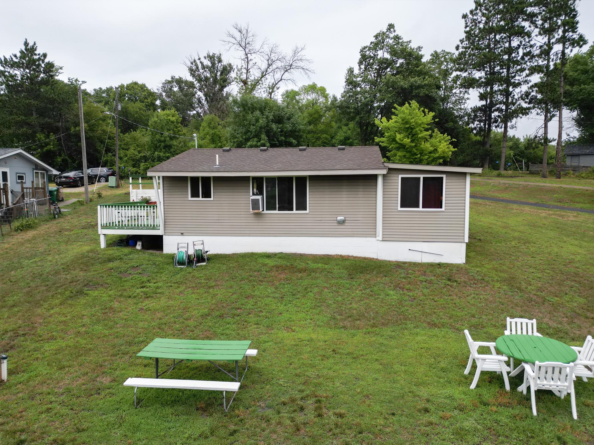 Front of home and yard.