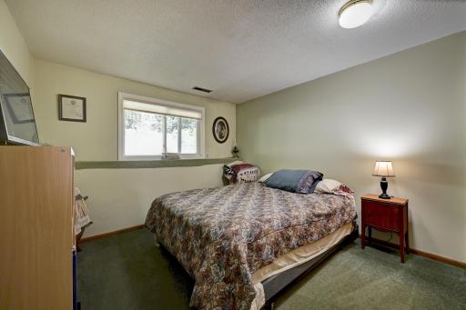 Bedroom #2, view of the green space out back