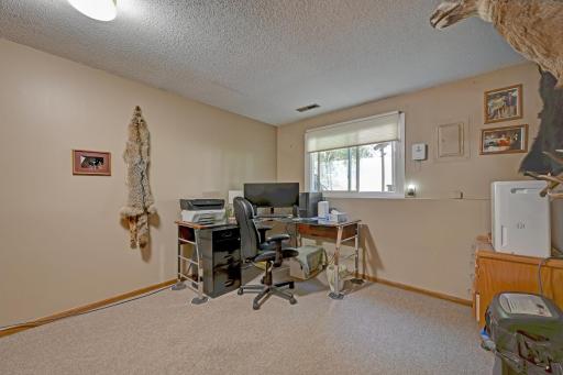 Bedroom #3 currently used as an office