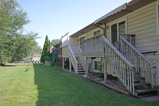 Deck with an awning!