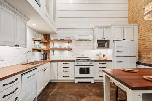Kitchen equipped with premium Big Chill appliances