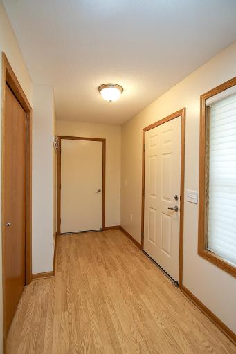 Large entryway and your garage entrance