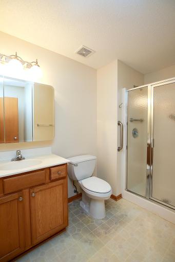 Main area 3/4 bathroom