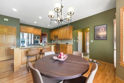 Bright and welcoming dining space designed for memorable meals and celebrations.