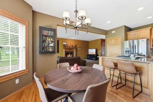 Provides a natural gathering spot within the home.