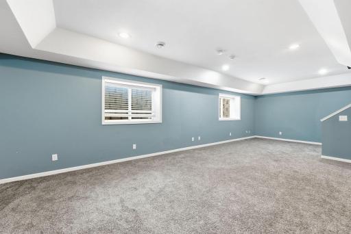 Spacious living room offers a blank canvas for your personal style.