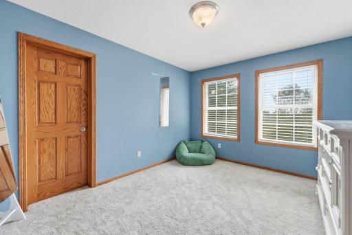Third upper level bedroom, make this space your own.