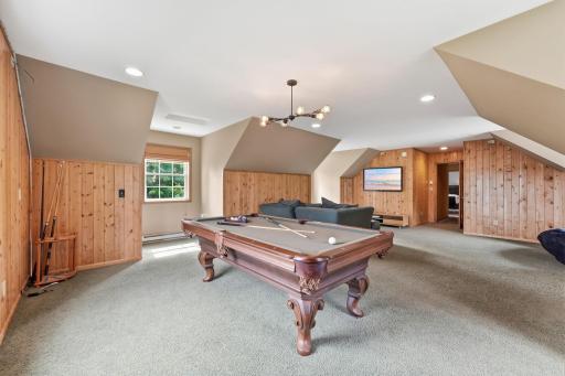 A versatile bonus room provides valuable additional living space.