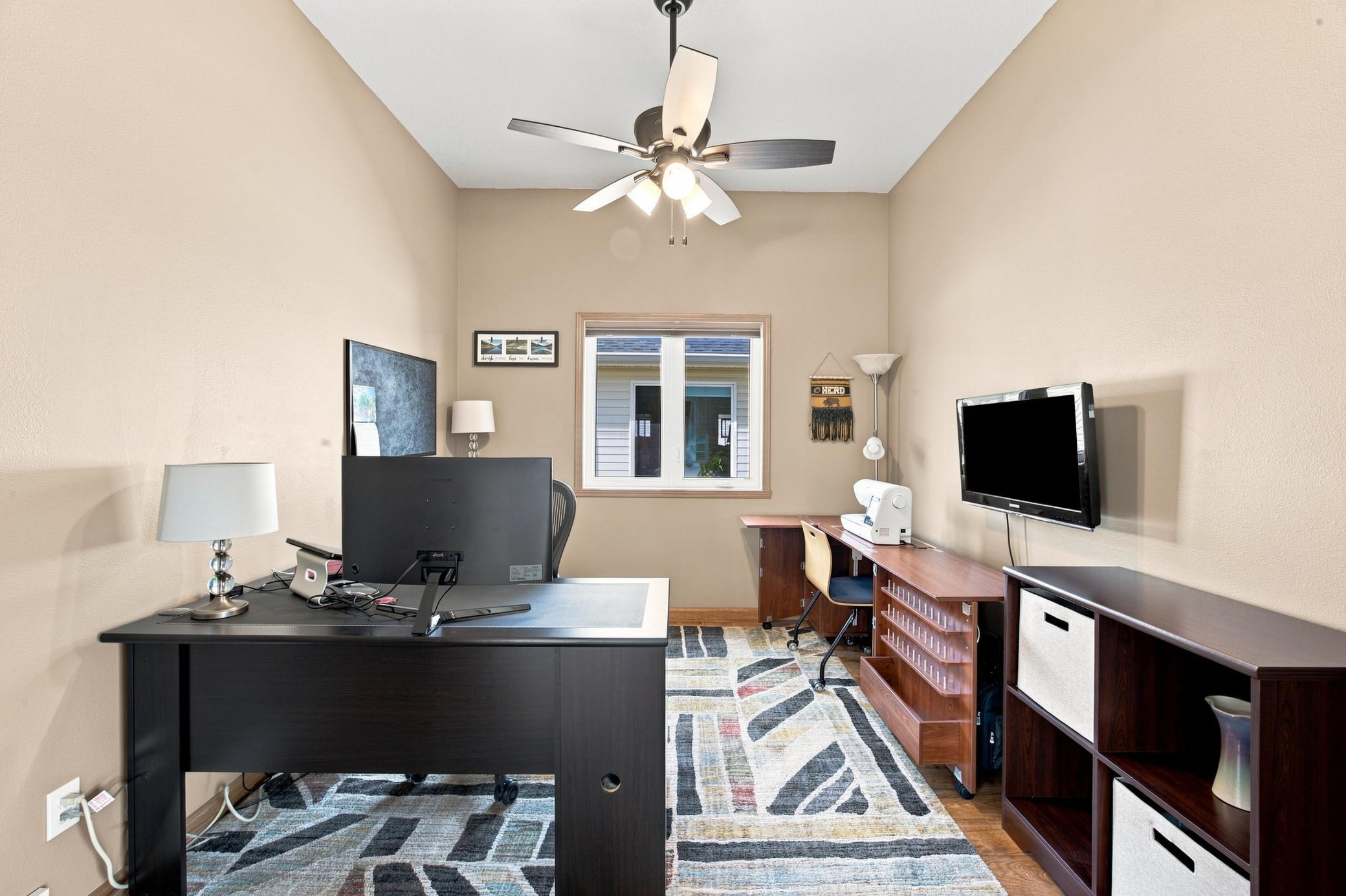 Flex space off living room