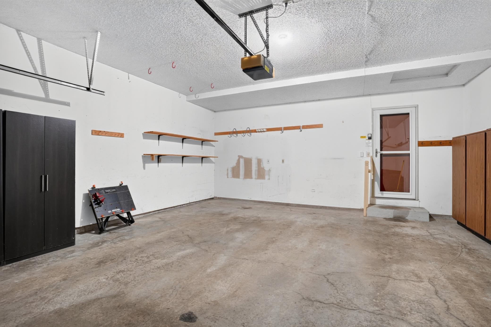 Main level garage