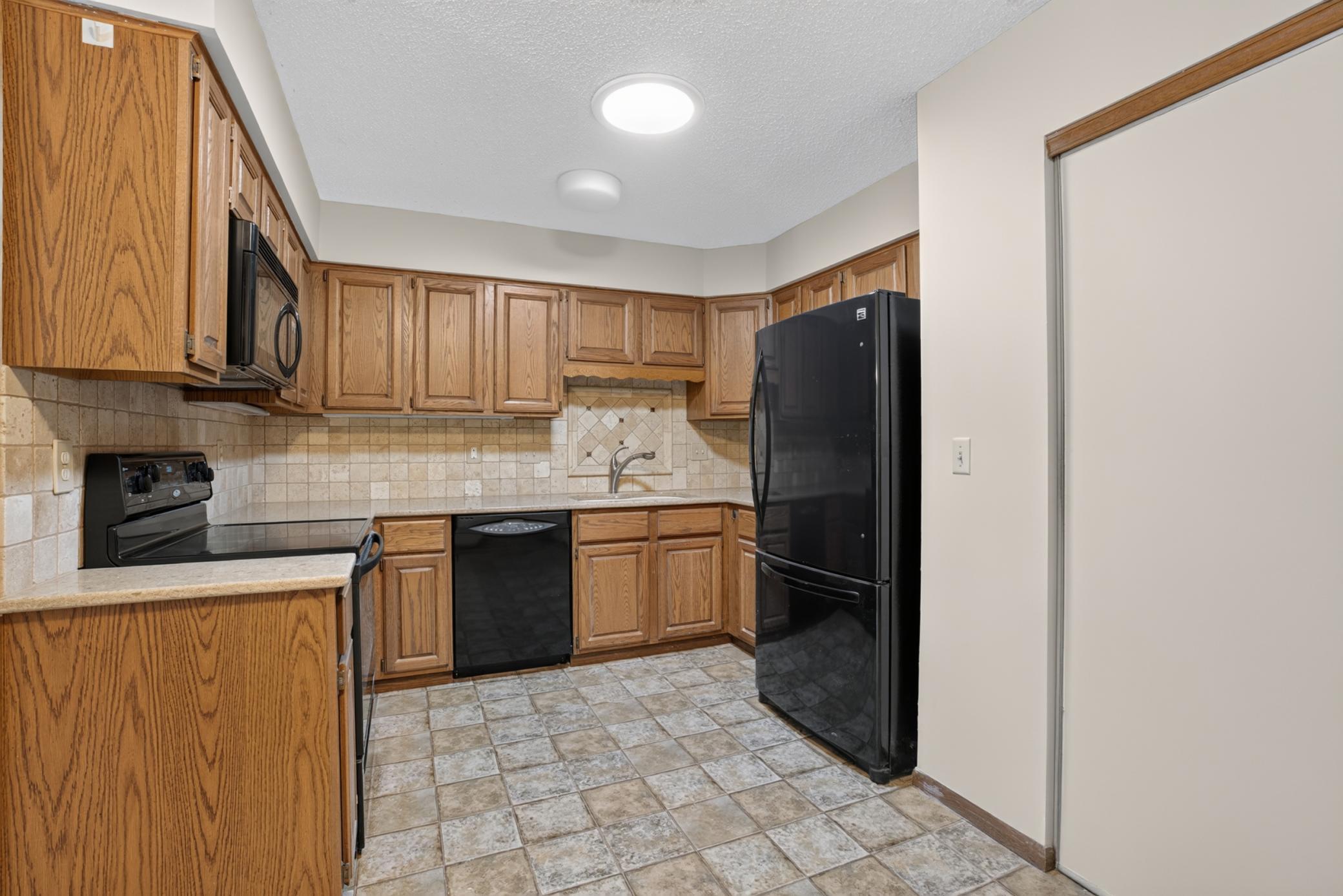 Spacious kitchen