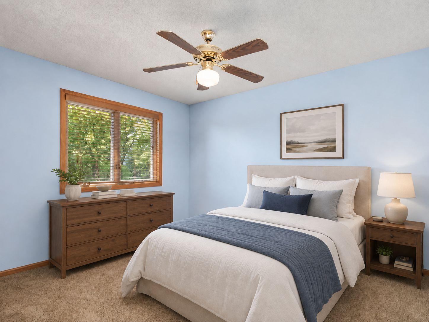 AI virtually staged to illustrate potential furniture placement.