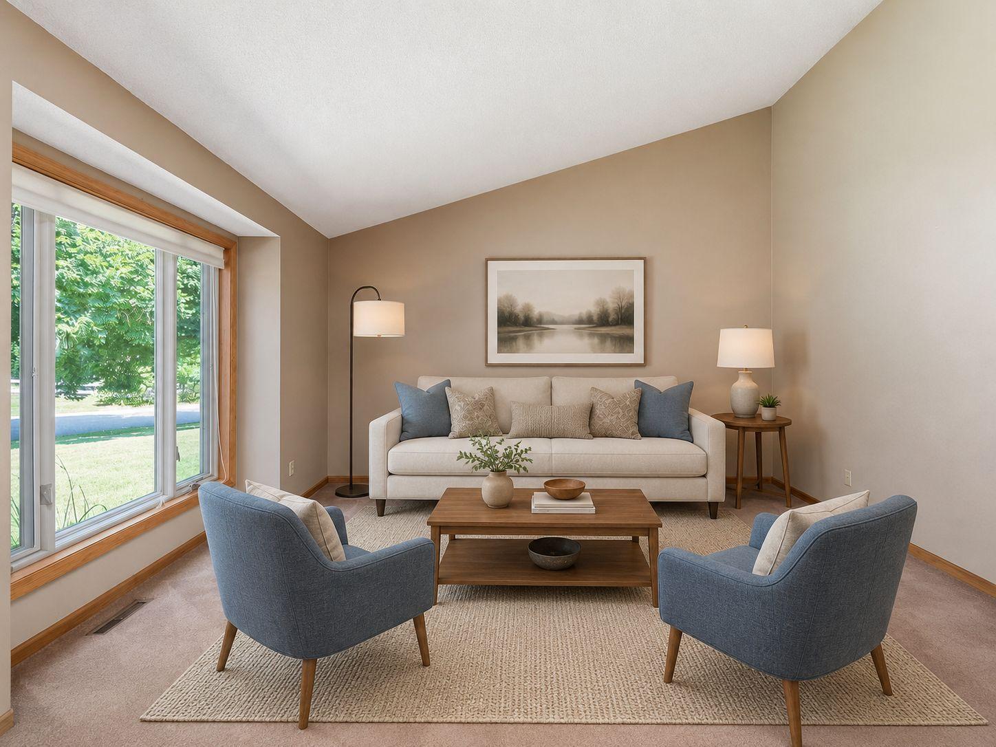 AI virtually staged to illustrate potential furniture placement.