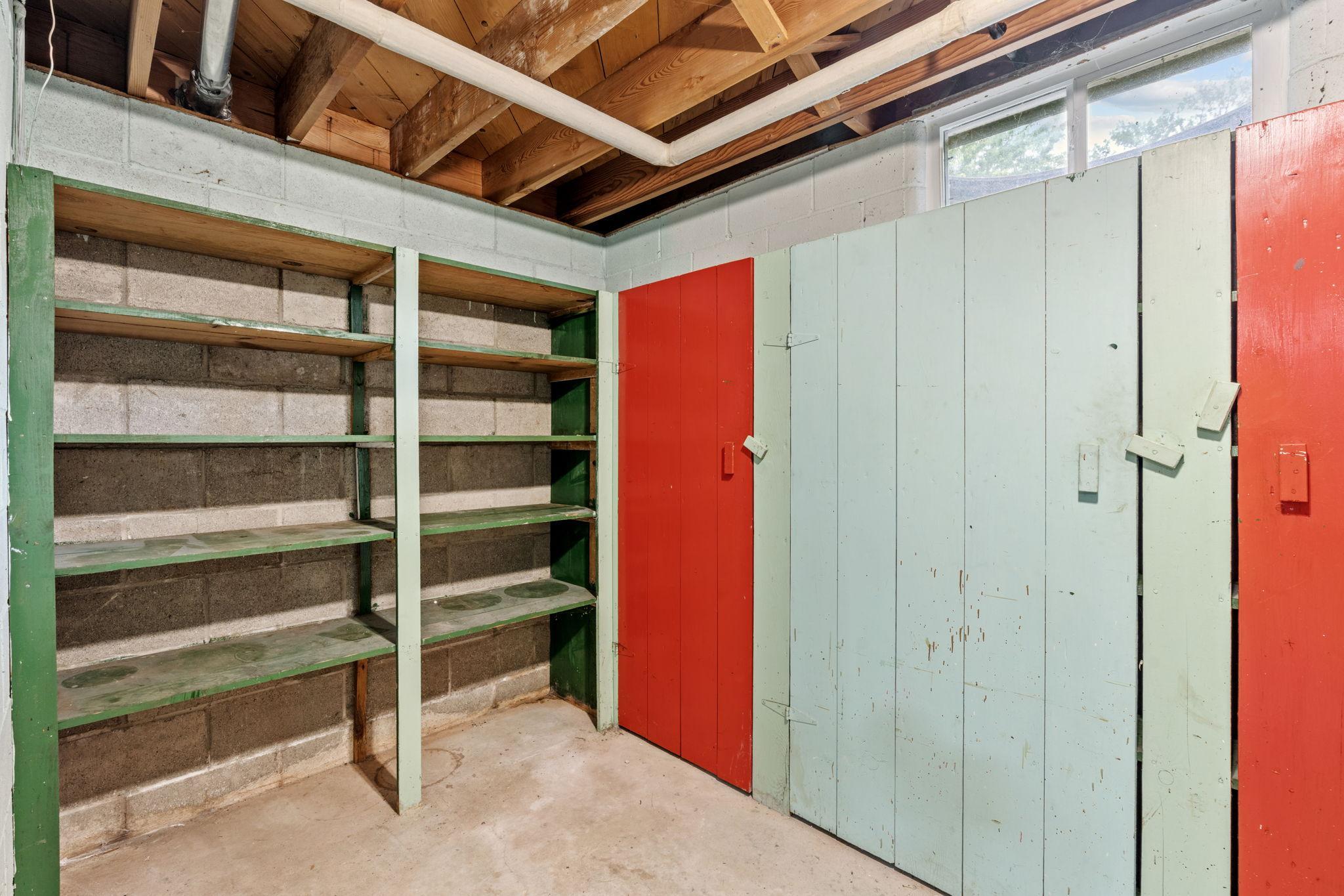canning closet