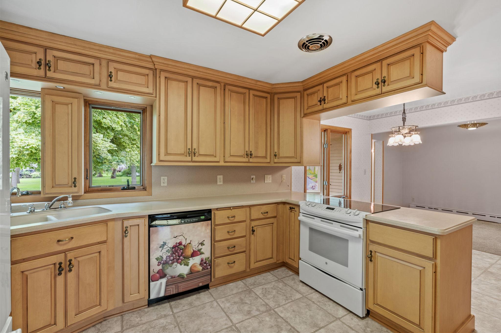 updated kitchen