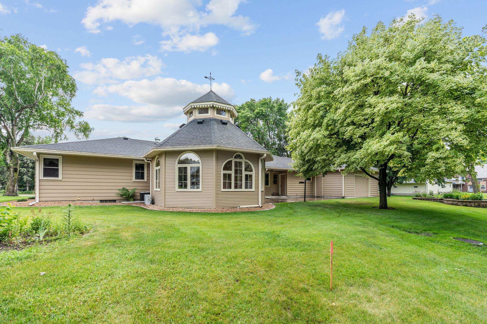exterior of gazebo