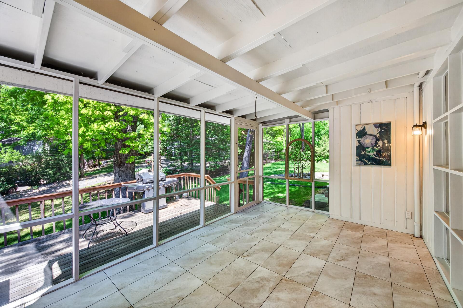 Three Season Porch-Tile Flooring