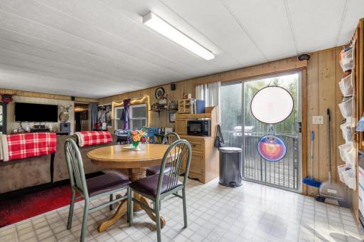 Eat in Kitchen with Access to Deck