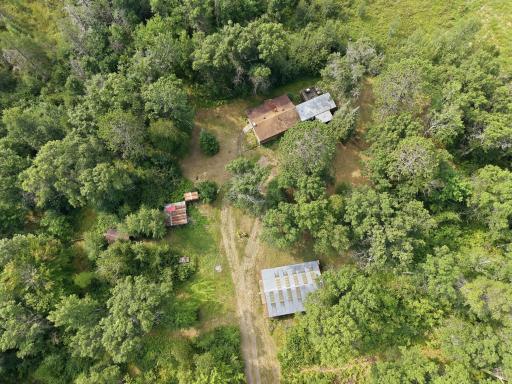 Overhead View of Property
