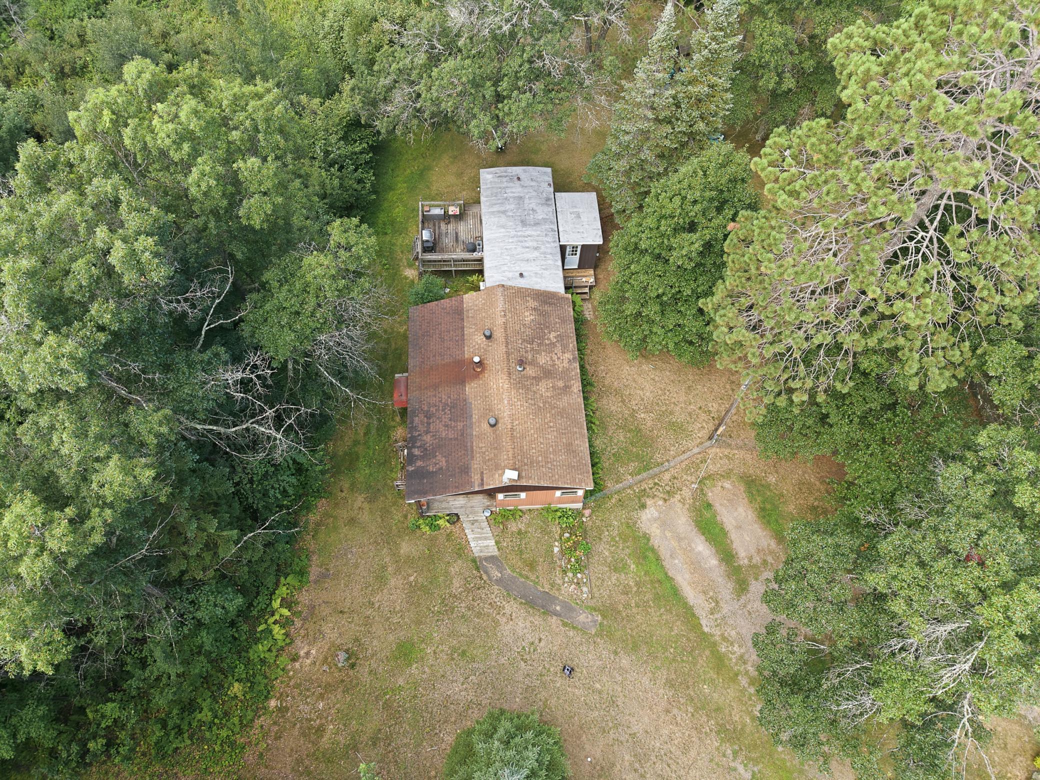 Overhead view of home