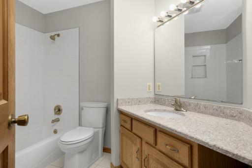 Full bathroom upstairs