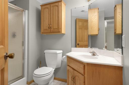 3/4 bathroom in lower level