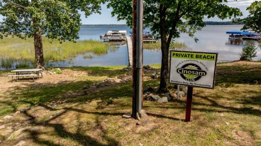 Round Lake Private Beach