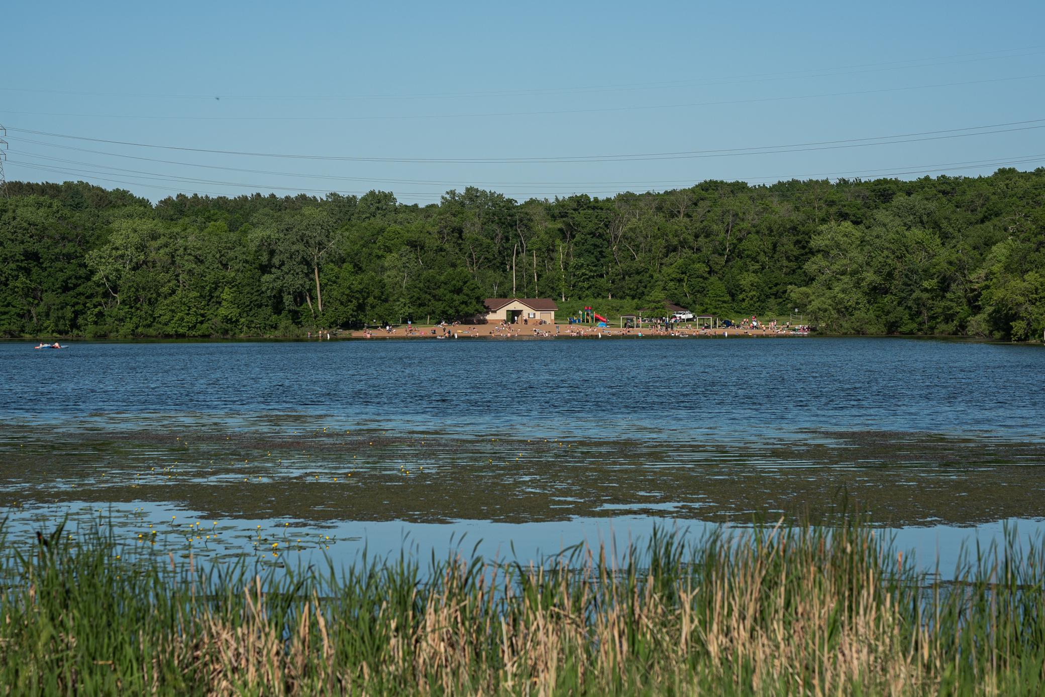 Nearby Carver Lake.