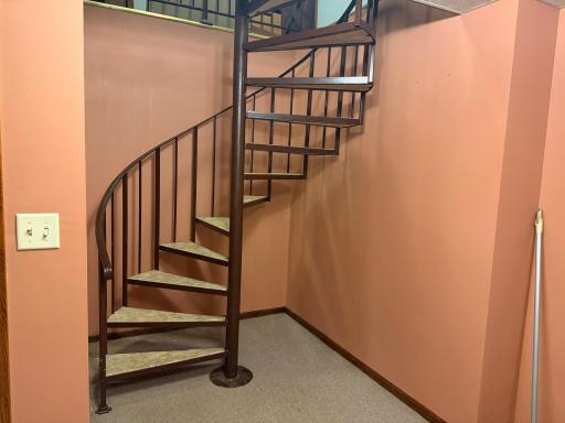 Custom spiral staircase