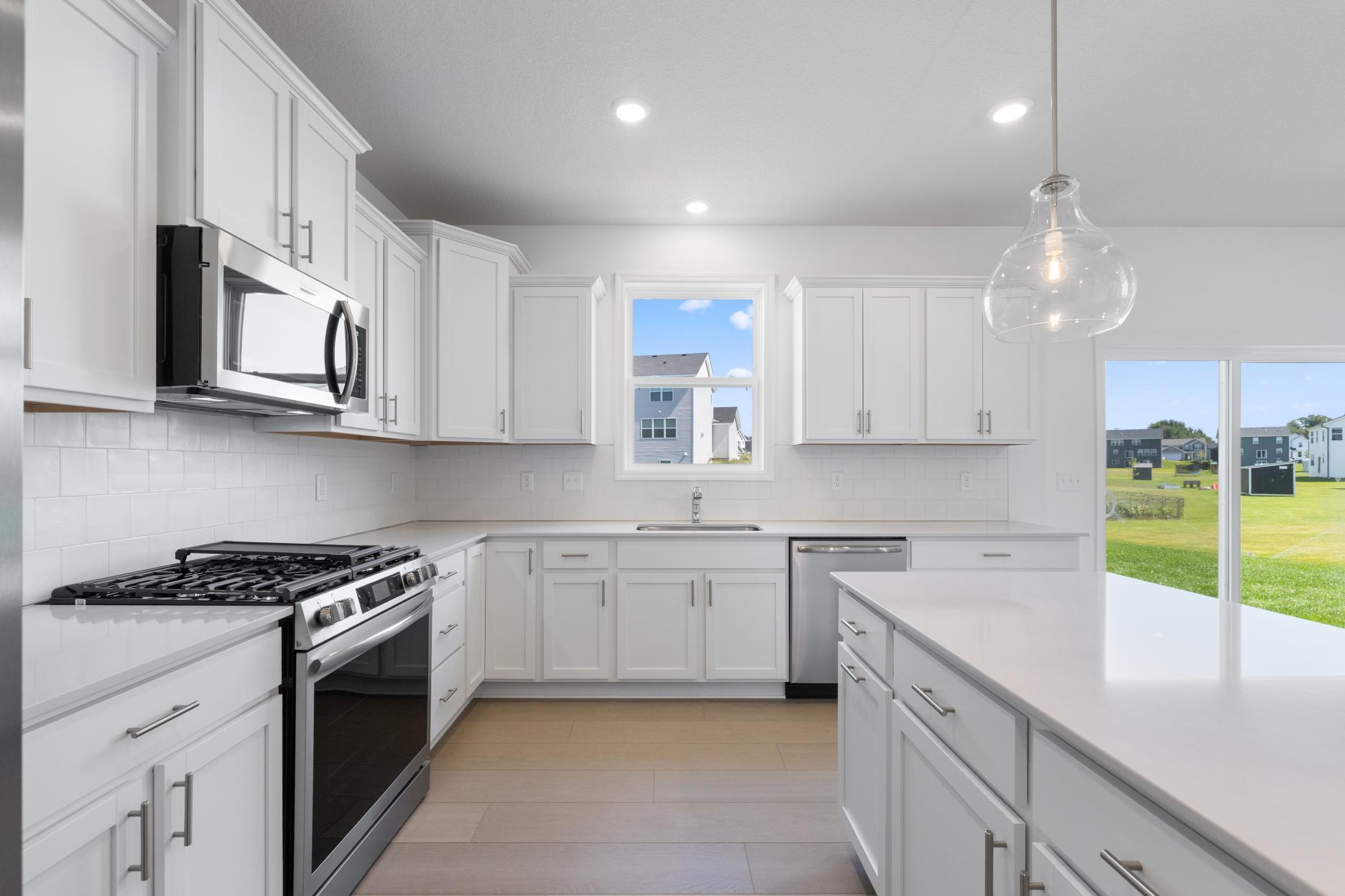 (All the following photos are of a similar home, actual finishes may vary.)