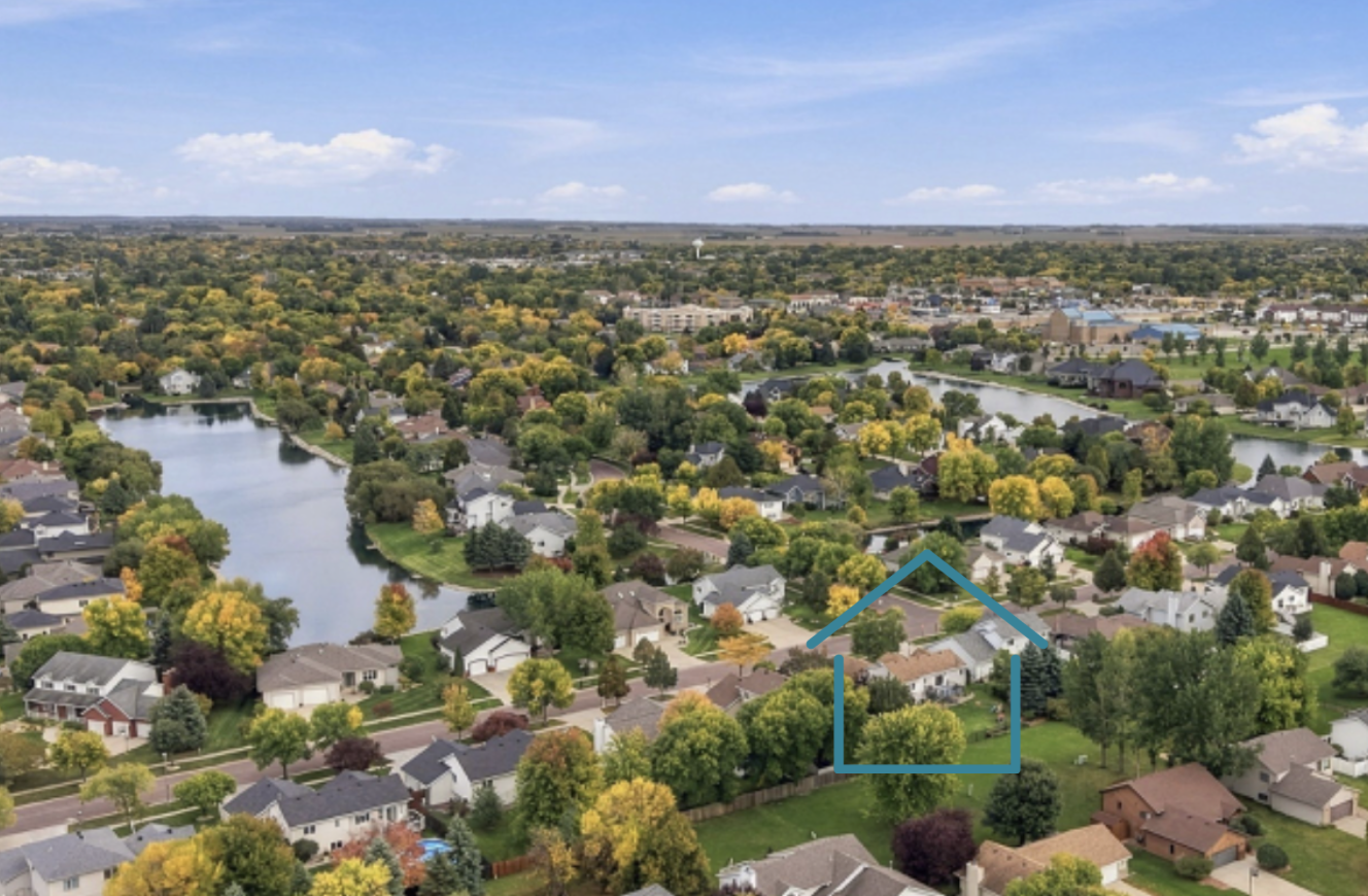 Bluemont Lakes Aerial View