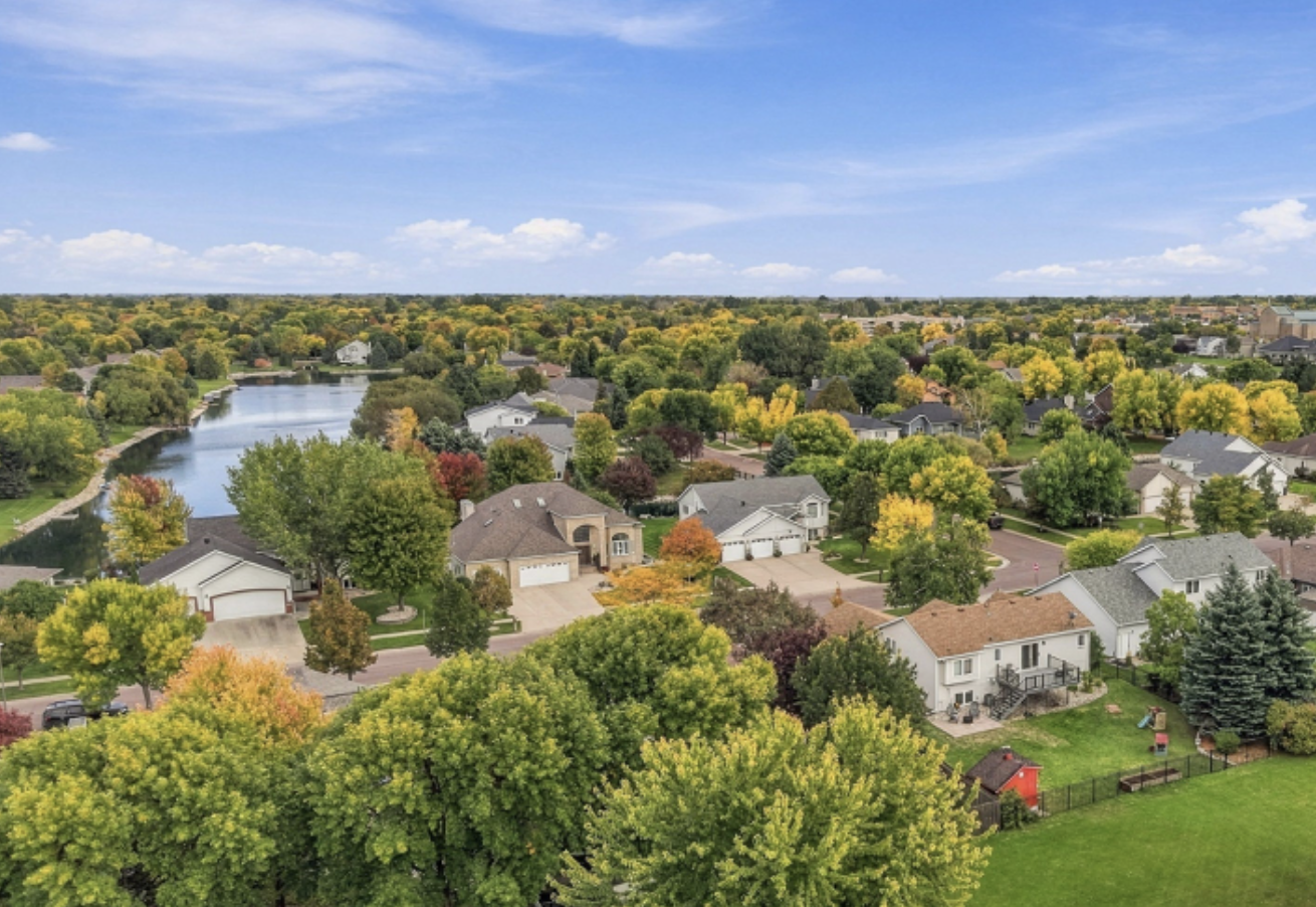 Bluemont Lakes Aerial View