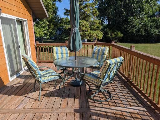 Deck Dining Area