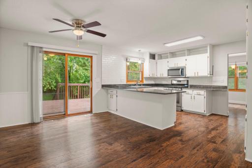 New countertops in kitchen
