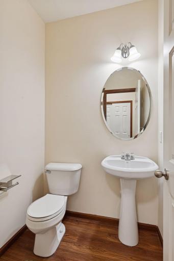 main level half bath