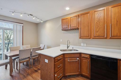 drop sink and new faucet
