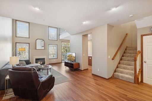 Large space for more formal dining if needed