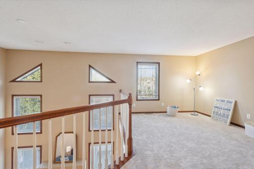 Loft is a potential 3rd bedroom upstairs and 4th bedroom overall...or an outstanding office space